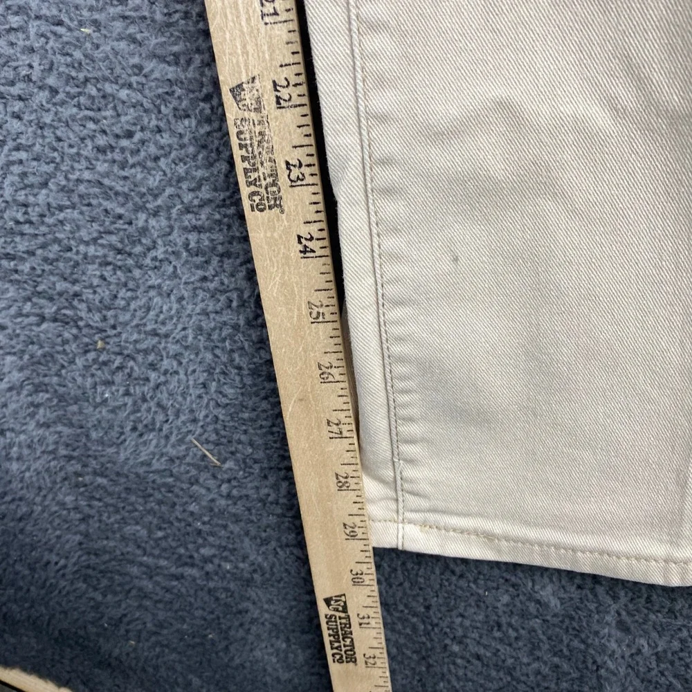 Levi's 550‎ Relaxed Boot Cut Khaki Tan Beige Cotton Blend Jeans Women Size 20M